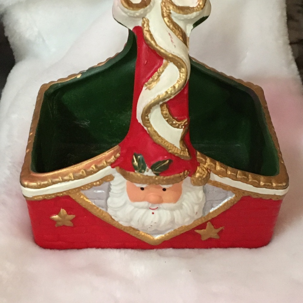 Festive Santa Holiday Dish